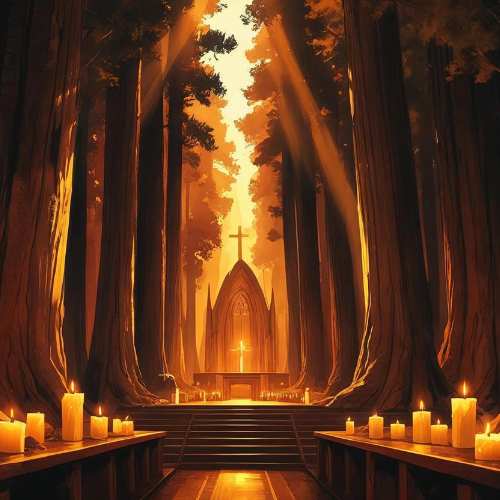 Vitrail géométrique